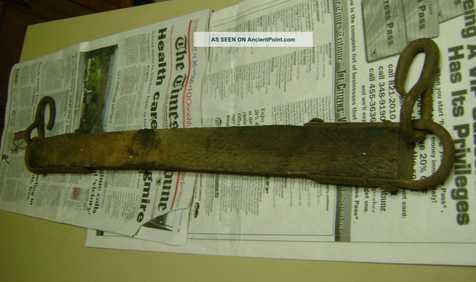 Antique Wooden Yoke 27 