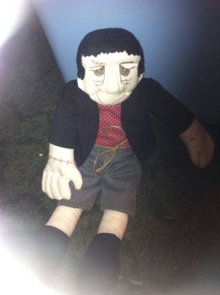 Vintage Rare Halloween Frankenstein Doll photo