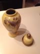 Antique Vintage Chinese Ceramic Hand/painted Urn Vase Elaborate Gold. Vases photo 3