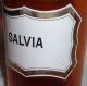 1810 - 1860 Amber Cut Flint Glass Apothecary Bottle Gold Gild Enamel Label G&d Bottles & Jars photo 1