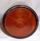 1810 - 1860 Amber Cut Flint Glass Apothecary Bottle Gold Gild Enamel Label G&d Bottles & Jars photo 3
