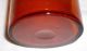 1810 - 1860 Amber Cut Flint Glass Apothecary Bottle Gold Gild Enamel Label G&d Bottles & Jars photo 4