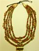 Antique/ Vintage Yemeni Four Strand Gilt Coin Silver And Coral Necklace Islamic photo 11