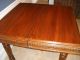 Carved Oak Dining Table & Leaves 1800-1899 photo 3