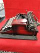 Rare Antique 1920 ' S Red Royal Standard Portable Typewriter W/ Case Nr Typewriters photo 3