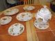 Rare Antique Silesia Clairon Ohme Germany Set Of 7 Creamers & Sugar Bowls photo 10