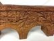 Ornate Hand Carved Wooden Horse Candle Holder From India Carved Figures photo 4