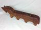 Ornate Hand Carved Wooden Horse Candle Holder From India Carved Figures photo 6