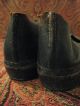 19th Century Wooden Shoes Lancashire Clogs Primitives photo 3