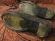 19th Century Wooden Shoes Lancashire Clogs Primitives photo 4