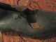 19th Century Wooden Shoes Lancashire Clogs Primitives photo 7