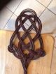 Antique Rug Beater Wicker Cane Woven Carpet Tool Primitives photo 1