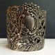 Gorgeous Vintage Silver 800 Glass Holder Germany - Circa 1900 Germany photo 4