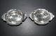 Vintage Gorham Sterling Silver Set Of 2 Pin Cushion / Nut Dish Pierced Dishes & Coasters photo 5
