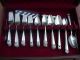 Rogers Silver Plate Eternally Yours 85 Pc Silverware Flatware Set Serves 12 Flatware & Silverware photo 1