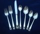 Rogers Silver Plate Eternally Yours 85 Pc Silverware Flatware Set Serves 12 Flatware & Silverware photo 3