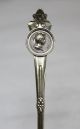 Rare 10 Tiffany & Co.  Gilt Sterling Medallion Ice Cream Spoons By Gorham C.  1866 Flatware & Silverware photo 5