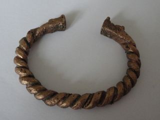 Viking Dragon Head Bracelet 950 - 1100 A.  D. photo