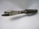 Old Vintage Secessionist Engraved Mother Of Pearl Nutcracker Art Nouveau photo 3