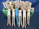60 Primitive Farmhouse Clothespins Antique Old Weathered Patina Laundry Rustic Primitives photo 5