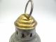 Antique Old Galvanized Metal Brass Small Nautical Ships Cabin Lamp Lantern Lamps & Lighting photo 3