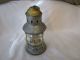 Vintage Perko Fig 19 Galvanized Anchor Oil Lamp Circa 1960 