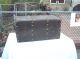 Antique Stage Coach Trunk Steamer Chest Jenny Lind? 1800-1899 photo 3