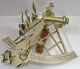 Working Ross London Brass 10in Micrometer Adjuster Sextant With Box Sextants photo 2