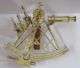 Working Ross London Brass 10in Slow Motion Adjuster Sextant W Box Sextants photo 6