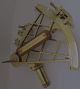 Working Ross London Brass 10in Slow Motion Adjuster Sextant W Box Sextants photo 7