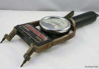 1948 Vintage British Runbaken Controlled Load Starter Battery Tester Instrument photo