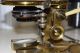 Antique Rare 1903 Continental Model Krauss,  Bausch & Lomb Brass Microscope Nr Microscopes & Lab Equipment photo 4