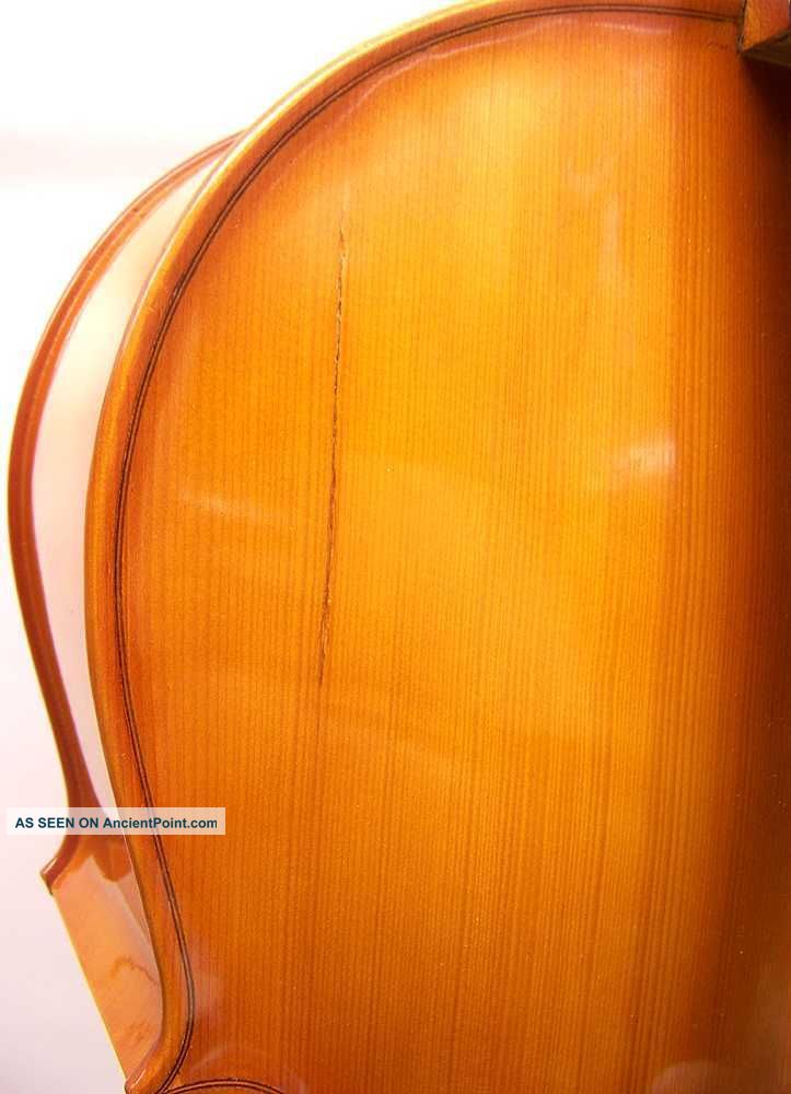 Tom - Klar Cervetto William Lewis & Son Model 1800 4/4 Full Size Cello Romania String photo