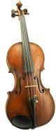 Great Old Antique Saxon Violin C.  1825 With Concert Quality Sound - String photo 10