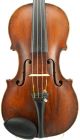 Great Old Antique Saxon Violin C.  1825 With Concert Quality Sound - String photo 1