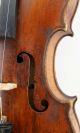 Great Old Antique Saxon Violin C.  1825 With Concert Quality Sound - String photo 5