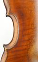 Great Old Antique Saxon Violin C.  1825 With Concert Quality Sound - String photo 8