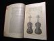 1929 Antique Violin & Stringed Instrument Price Luthier Reference Rare German String photo 4