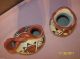 Vintage Jemez 2 Native American Indian Pottery Signed Vases Wedding Vase + One Native American photo 1