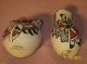 Vintage Jemez 2 Native American Indian Pottery Signed Vases Wedding Vase + One Native American photo 7