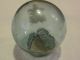 Vint.  2.  5 Authentic Japanese Glass Float Ball That Has Been Partly Painted Fishing Nets & Floats photo 4