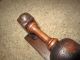 Arts Crafts Tiger Oak? Copper Fireplace Fender Adjustable Victorian Firebox Rail Fireplaces & Mantels photo 4