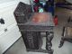 Antique Gothic Desk And Chair 1900-1950 photo 4