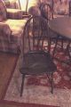 Antique Oval Gate Leg Table With Four Chairs 1900-1950 photo 2