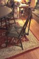 Antique Oval Gate Leg Table With Four Chairs 1900-1950 photo 3