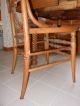 Antique Dining Table Chairs Set 6 Ft.  Country Farmhouse Solid Wood Unknown photo 9