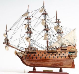 Spanish San Felipe Wooden Model Ship 19 