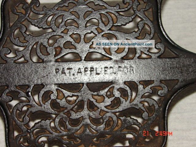 Rare Antique Cast Iron Ideal Chainstitch Treadle Sewing Machine Sewing Machines photo