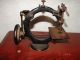 Rare Antique Cast Iron Ideal Chainstitch Treadle Sewing Machine Sewing Machines photo 4