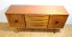 Mid Century Danish Inspired Teak Credenza/ Buffet/ Tv Console In The Kofod Style Post-1950 photo 6